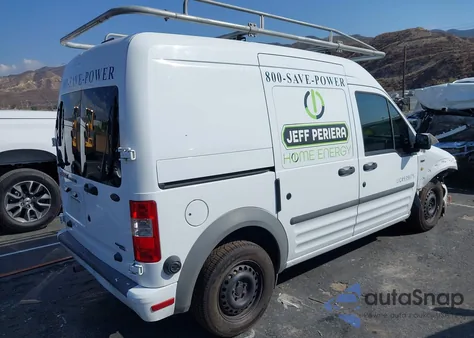 2012 Ford Transit Connect Xlt z USA, uszkodzony, nr VIN NM0LS7DNXCT124539